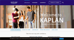 Desktop Screenshot of kaplan.com