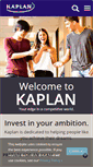 Mobile Screenshot of kaplan.com